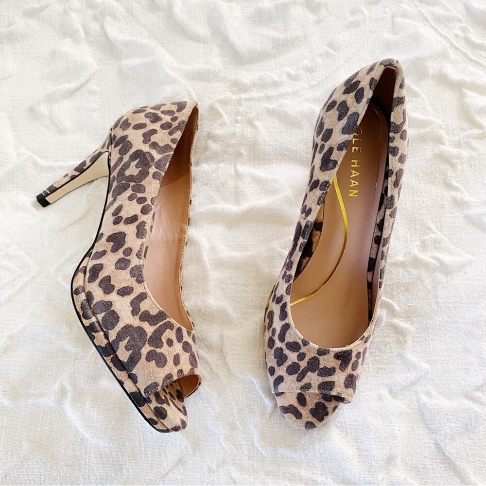 Cole Haan Drado Peep Toe Pump Size
5.5 New